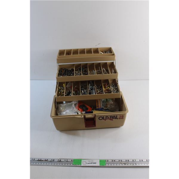 Old Pal Tackle Box and Assorted Hardware