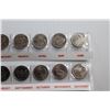 Image 3 : (12) 1999 Commemorative Canada's Millenium Coins