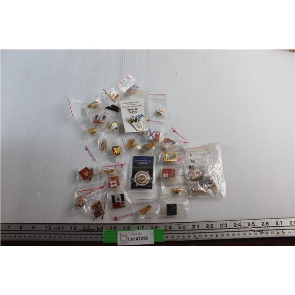 Canada Label Shirt Pins