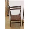 Image 2 : *(2) Wooden Folding Chairs 33'' x 15'' x 18''