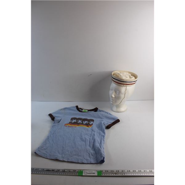 Kid's Sailor Hat and Kid's The Beatles T Shirt