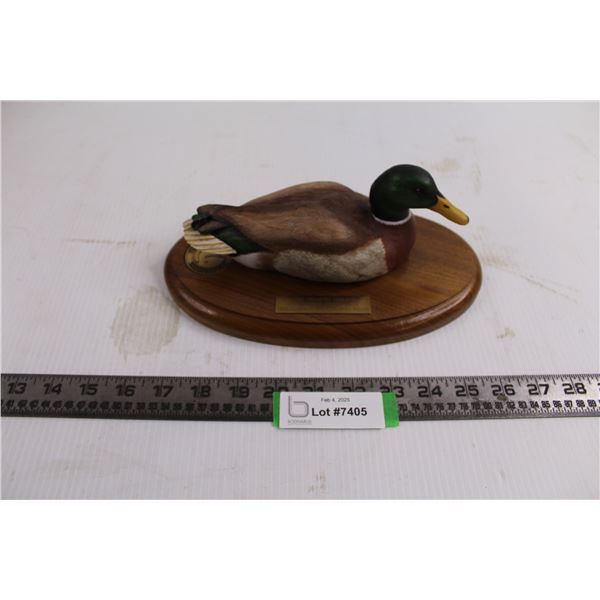 Ducks Unlimited 2002-03 Sponsor Decoy - Artist: Harvey Welch
