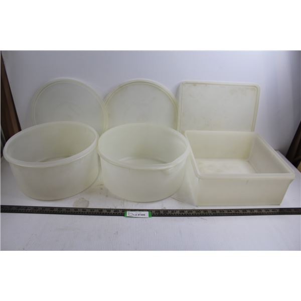 (3) Vintage Tupperware Food Containers