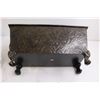 Image 3 : Metal Clawfoot Planter Box 16" x 8" x 8", Vintage Iron (As is)