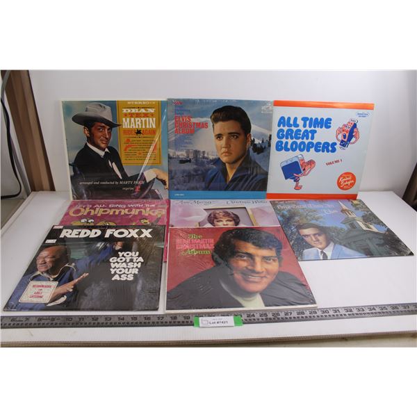 (8) Vinyl Records (Elvis, Dean Martin, Anne Murray)