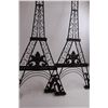 Image 2 : (2) Metal Wall Art "Eiffel Tower" 42" Tall