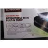 Image 2 : Outbound Twin Double High Air Mattress With Built In Pump & Carry Tote