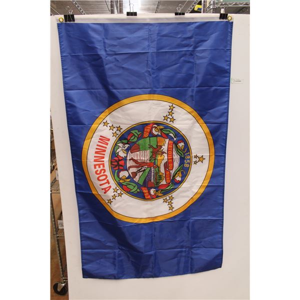 Banner Flag "Minnesota - L'Etoile Du Nord - 1819-1893" 60" x 36"