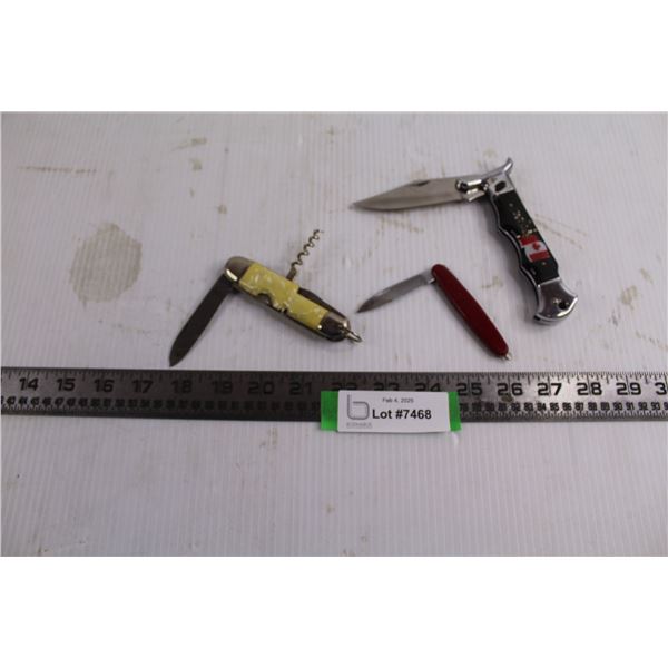 (3) Vintage Jack Knives
