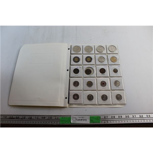 (20) 1876 - 2011 Canadian Collector's Coins