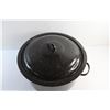 Image 3 : 14'' Enamel Canning Pot w/ Rack