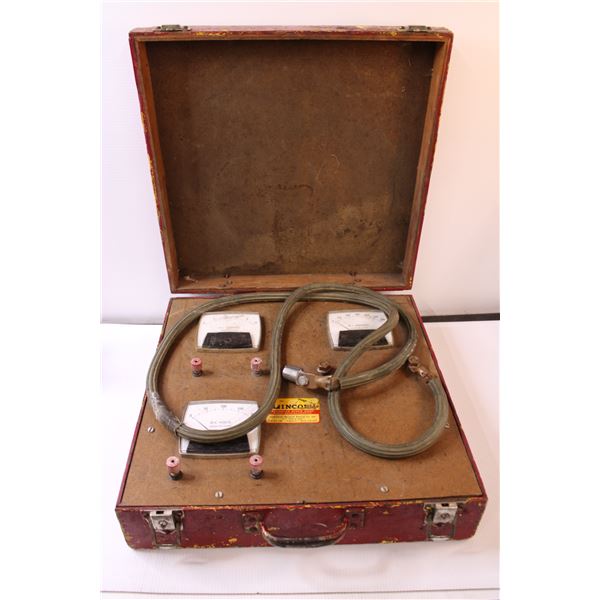 Lincoln Welding Apparatus With Wooden Case - Saskatoon General Electric
