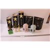 Image 1 : Assortment of Candle Holders, Lanterns, Christmas Ornaments, etc.