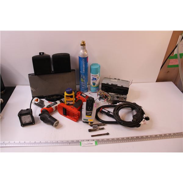 Speakers, Automotive Audio Equipment, Power Tools, Bits, Bike Lock, Light, etc.