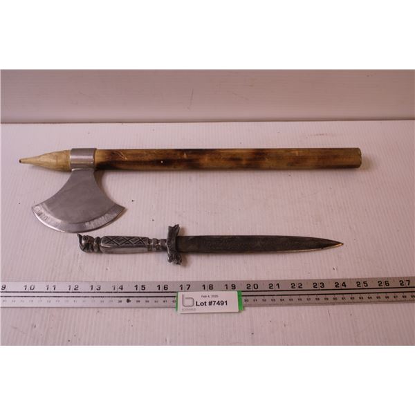 Hand Made Axe, Dagger