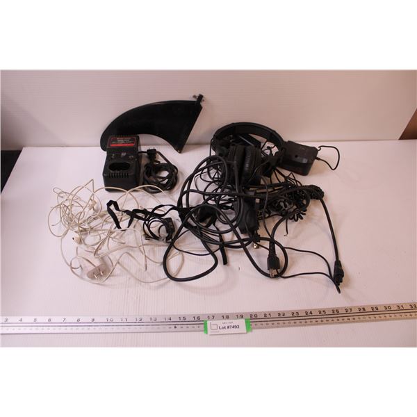 Sennheiser Headphones, Cords, Cables, Battery Charger