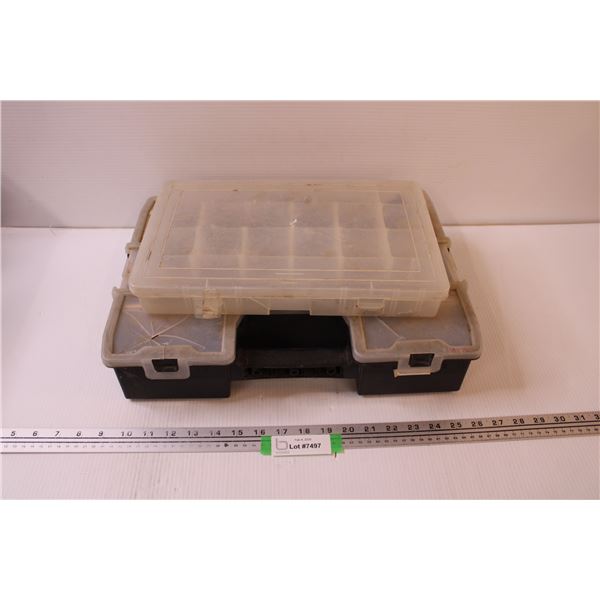 (2) Parts Organizers, Assortment of Screws