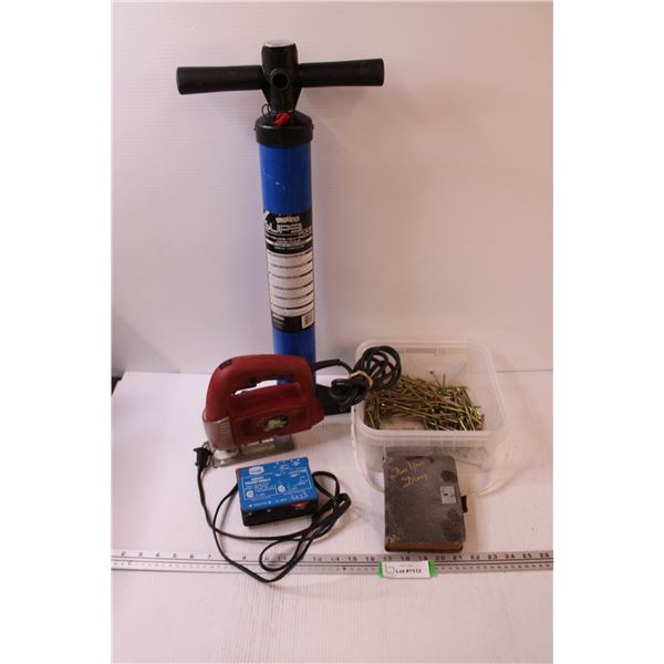 Stand Up Paddleboard Hand Pump, Screws, Jigsaw, Diary, Hobby Transformer