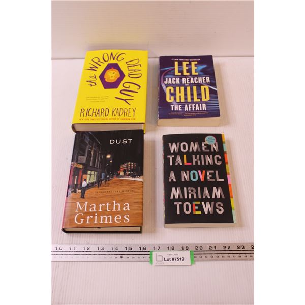 (4) Books - Women Talking; The Affair; etc.