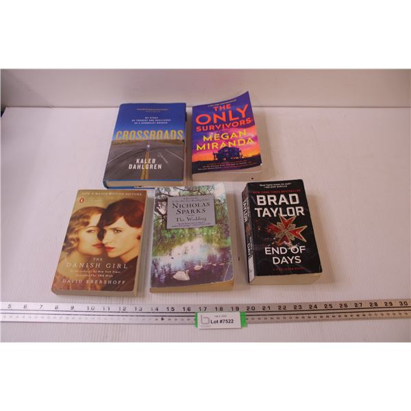 (5) Books: Crossroads; The Wedding; etc.