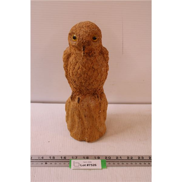 Wooden Owl Carving