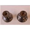 Image 3 : (2) Silver Plated Candle Holders