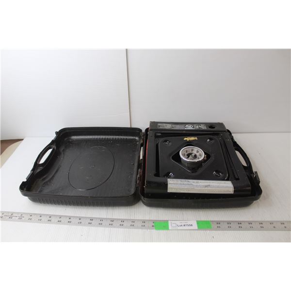 Portable Gas Stove with Case, Untested