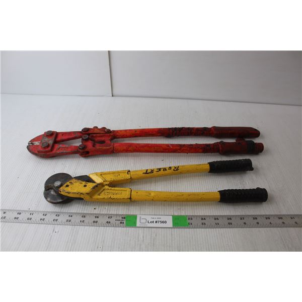 (2) Bolt Cutters- 18", 24"