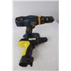 Image 2 : (4) Cordless Drills- Ryobi, Black & Decker, Power Advantage, Other- As Is