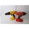 Image 3 : (4) Cordless Drills- Ryobi, Black & Decker, Power Advantage, Other- As Is
