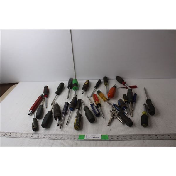 Screwdrivers & Nut Drivers- Klein Tools, Craftsman, Mastercraft, Misc.