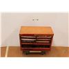 Image 1 : *Orange Tool Chest 26" Long x 12" Wide x 18" Tall with Tools- Allen Keys, Drill Bits, Nut Drivers, M