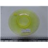 Image 1 : Fenton Vaseline Stretch Uranium Glass 1920's 8" Plate