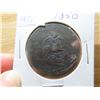 Image 2 : 1850 bank of upper Canada one penny token