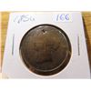 Image 2 : 1856 half penny nova scotia token
