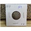 Image 1 : 1919 Canadian silver 10 cent coin