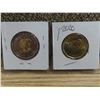 Image 2 : Lot of 2 (2020 Un charter loonie and 2020 colored victory $2 coin