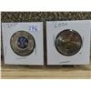 Image 1 : Pair of 2024 100th anniversary of the royal Canadian Airforce toonie ( coloured/ non-coloured)