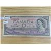Image 1 : 1954 devil face Canadian $10 bill