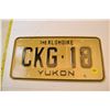 Image 1 : mint Yukon license plate 18
