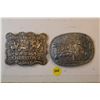 Image 1 : 1987 1992 Hesston rodeo belt buckles