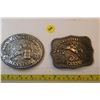 Image 1 : 1986 1991 Hesston rodeo belt buckles