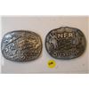 Image 1 : 1990 1983 Hesston rodeo belt buckles