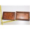 Image 4 : burled wood antique box