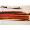 Image 3 : advertising pencils - 7 pens, 7 nibs