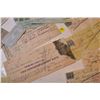 Image 4 : antique cancelled cheques lot