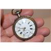 Image 2 : working coin silver pocket watch