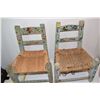 Image 1 : ethnic children's chairs - one needs TLC
