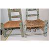 Image 4 : ethnic children's chairs - one needs TLC