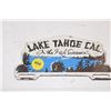 Image 1 : porcelain steel Lake Tahoe sign - fantasy